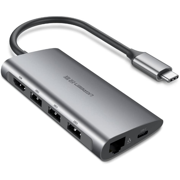 HUB USB C 8 PUERTOS EN 1