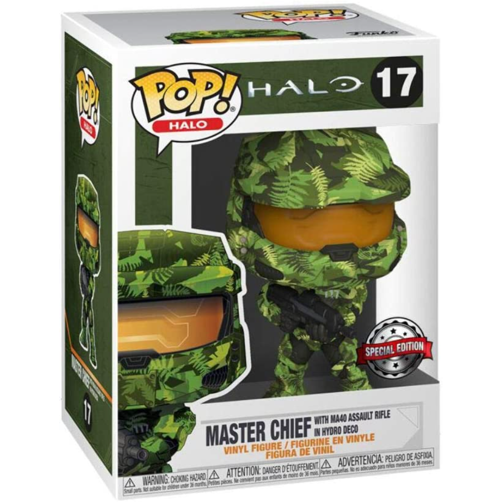 17 MASTER CHIEF WITH MA40 ASSAULT RIFLE IN HYDRO DECO