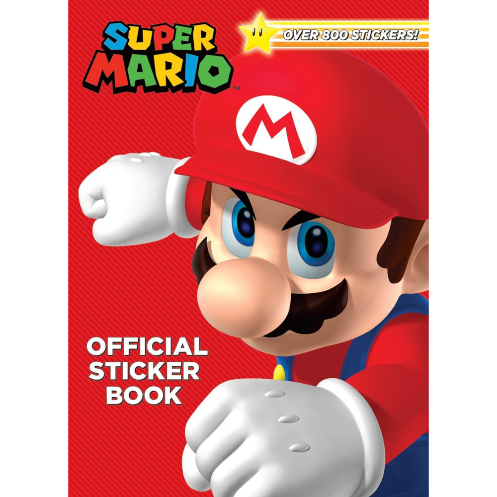 LIBRO DE CALCOMANIAS SUPER MARIO 