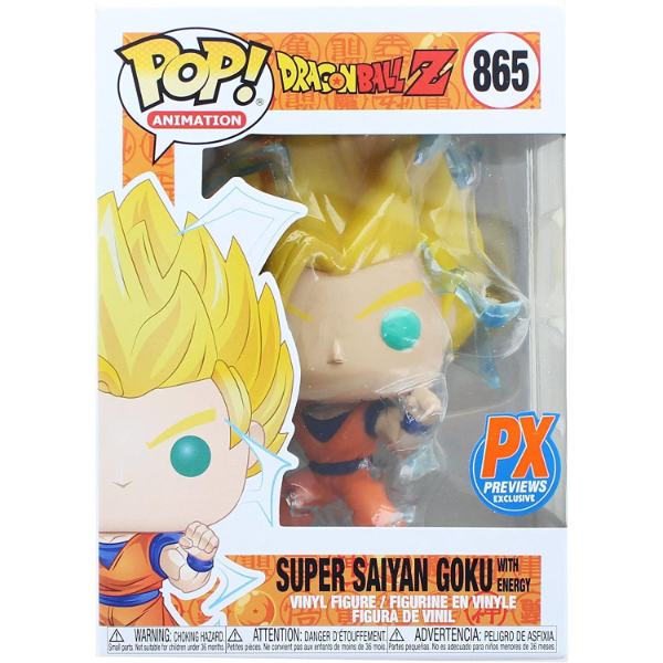 865 SUPER SAIYAN GOKU WITH ENERGY 