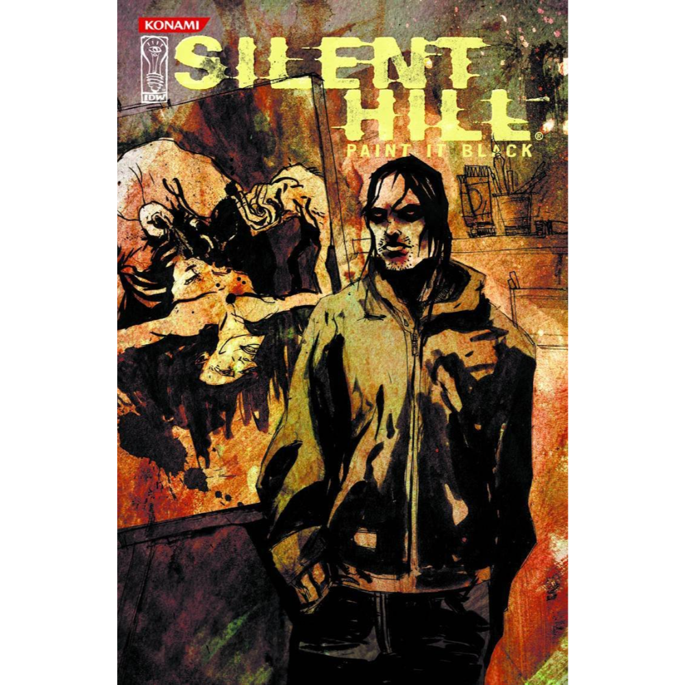 SILENT HILL PAINT IN BLACK