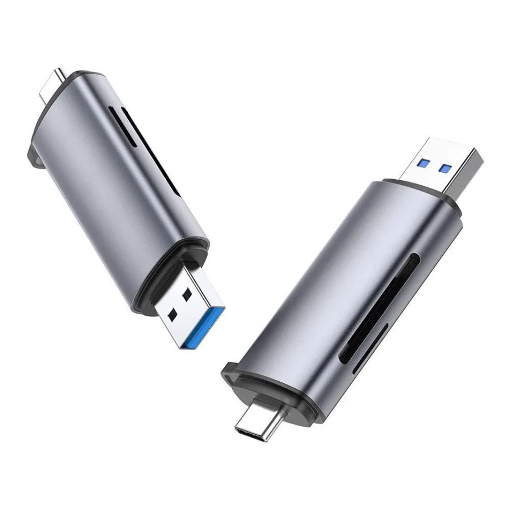ADAPTADOR DE TARJETAS USB 2 EN 1