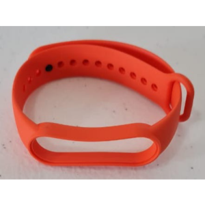 CORREA DE REPUESTO MI BAND 5 Y 6 NARANJA FUERTE